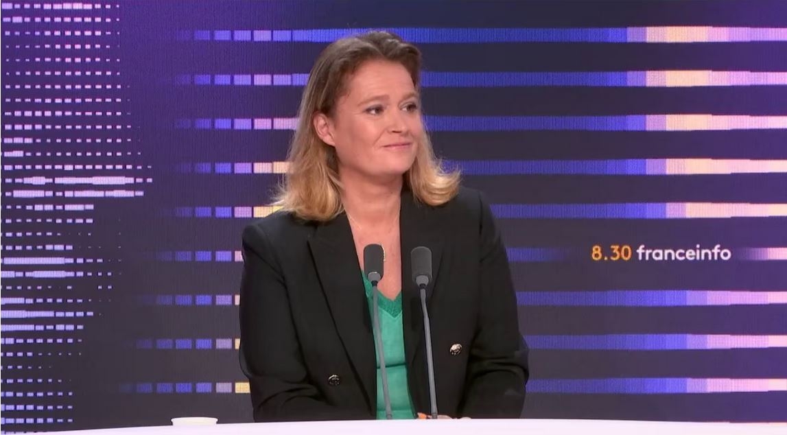 Olivia Grégoire Invitée Du 8h30 Sur France Info Le 02 Octobre 2023 Presse Ministère Des Finances 